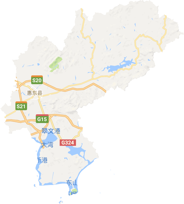 惠東縣電子地圖