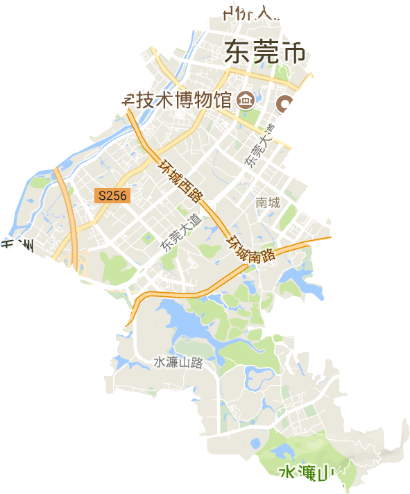 南城街道電子地圖