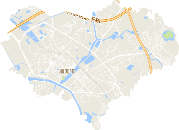 橫瀝鎮電子地圖