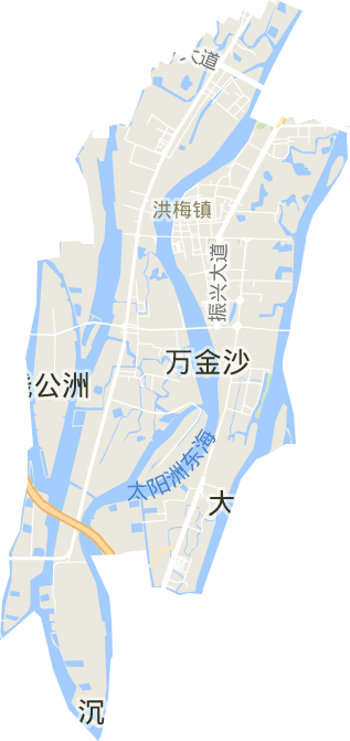 洪梅鎮電子地圖
