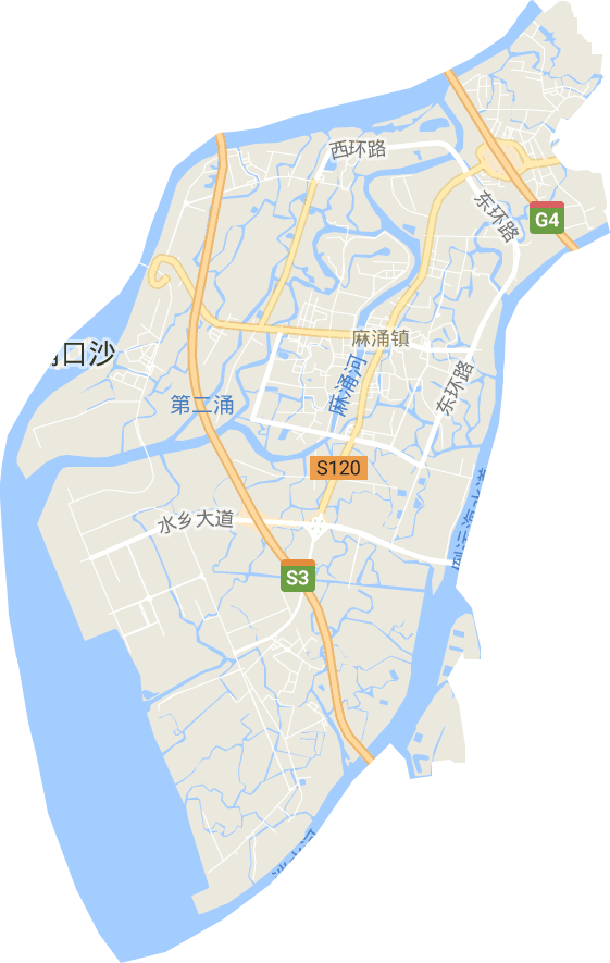 麻涌鎮(zhèn)電子地圖