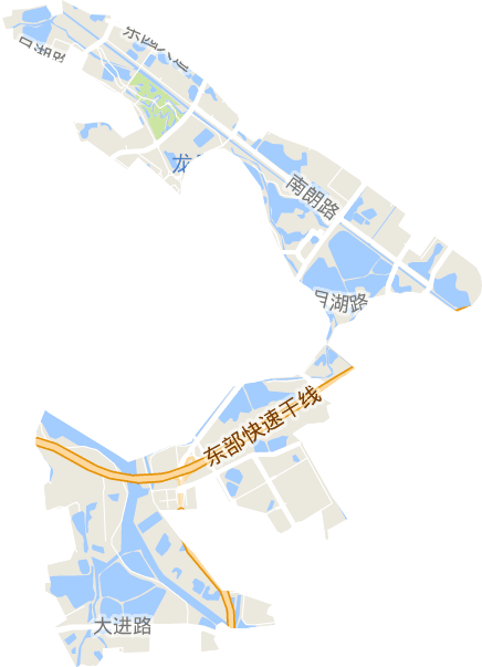 東莞生態園電子地圖