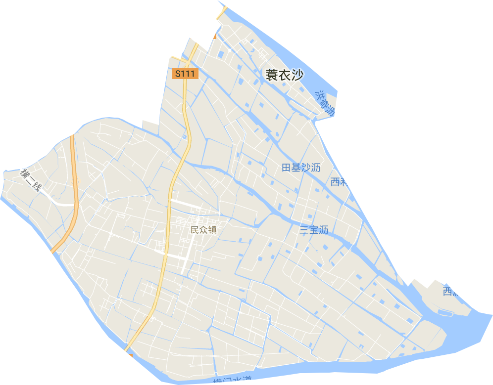 民眾鎮電子地圖