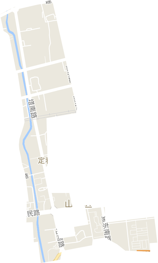 定和街道電子地圖