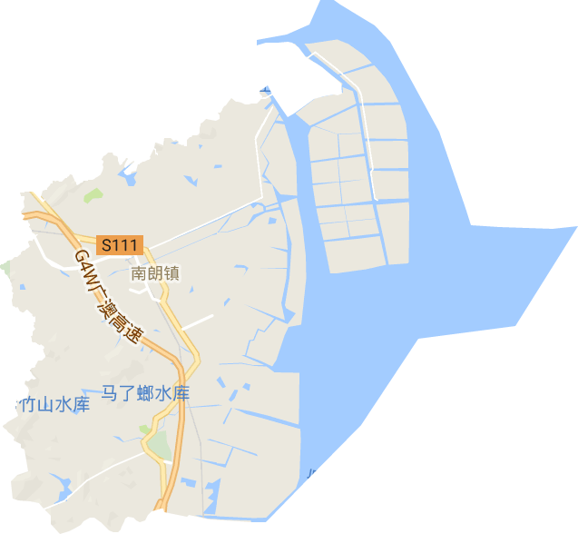南朗鎮電子地圖