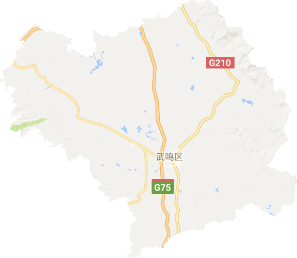 武鳴區電子地圖