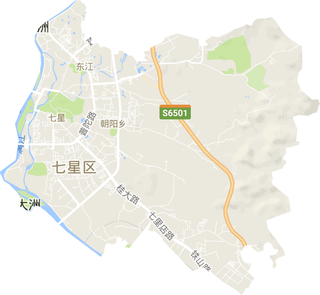 七星區(qū)電子地圖