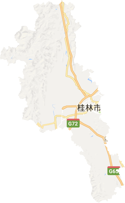 臨桂區電子地圖
