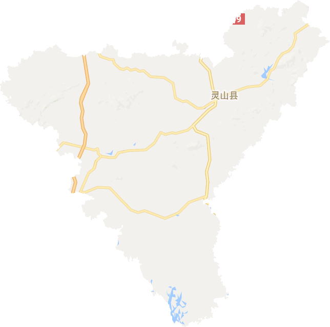 靈山縣電子地圖