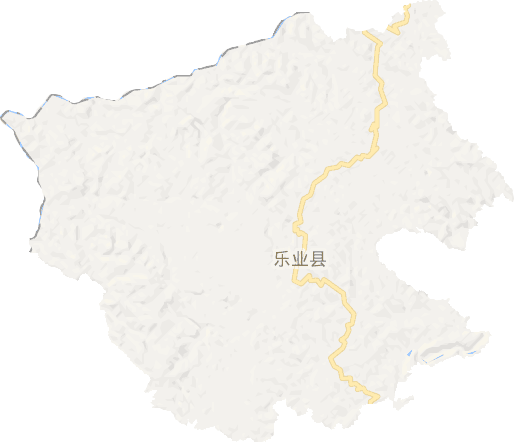 樂業縣電子地圖