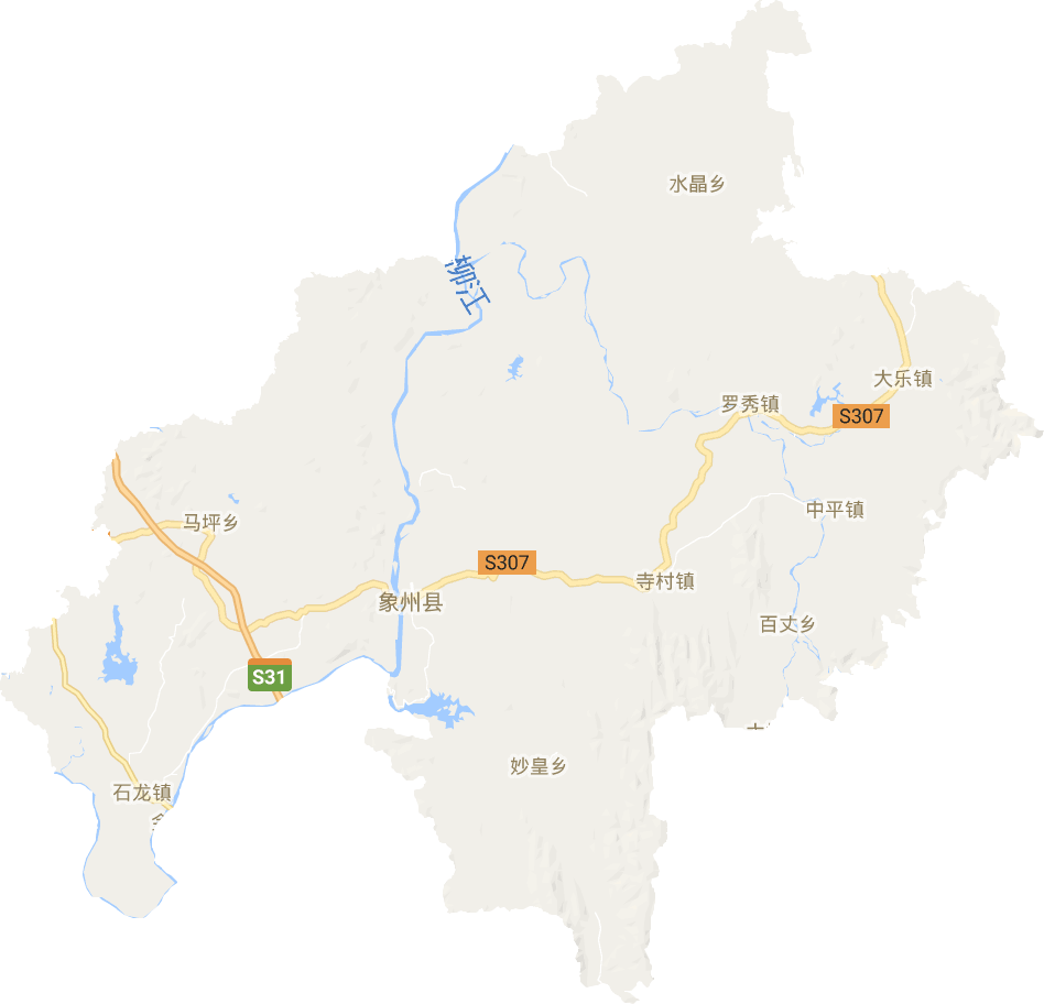象州縣電子地圖