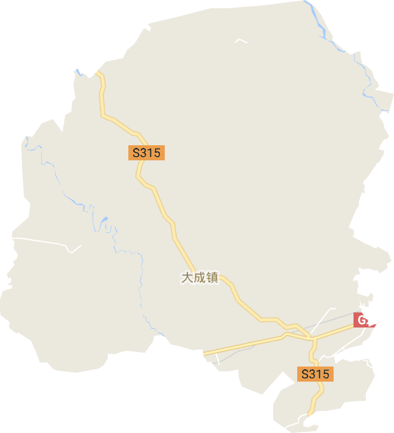 大成鎮電子地圖