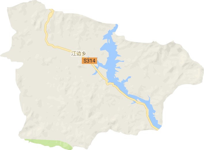 江邊鄉電子地圖