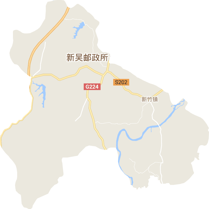 新竹鎮電子地圖