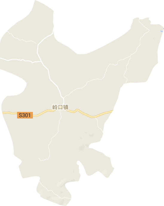 嶺口鎮電子地圖