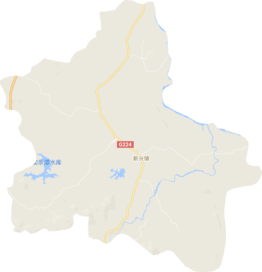 新興鎮電子地圖