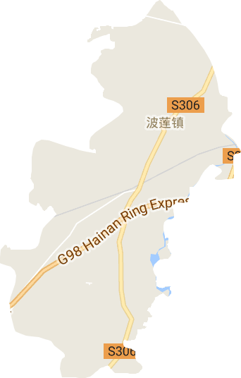波蓮鎮電子地圖