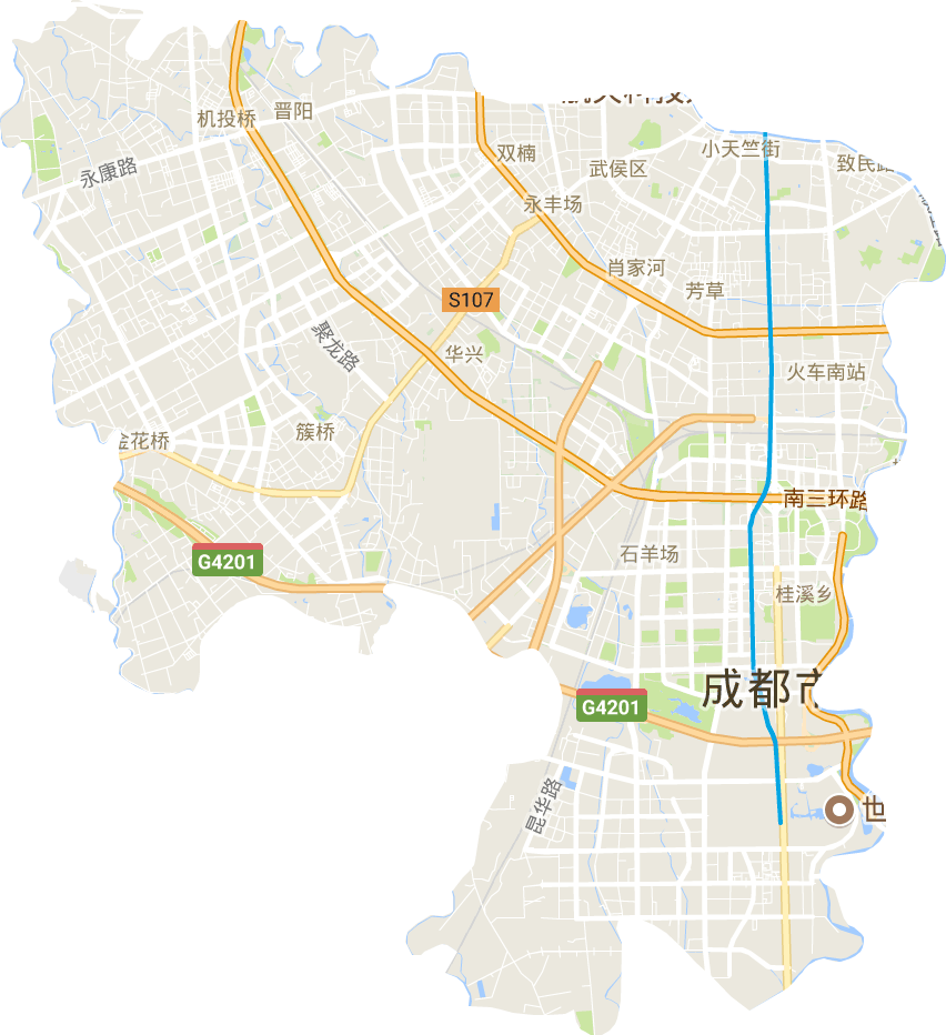 武侯區(qū)電子地圖