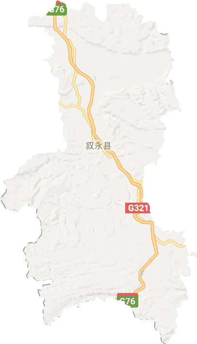 敘永縣電子地圖