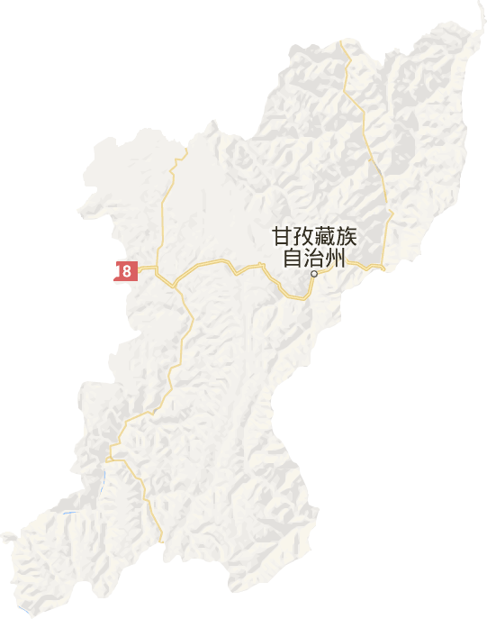 康定市電子地圖