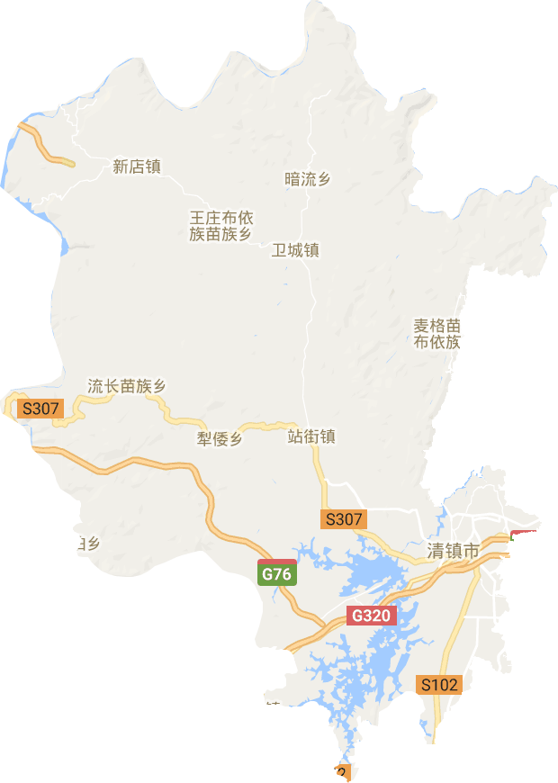 清鎮(zhèn)市電子地圖