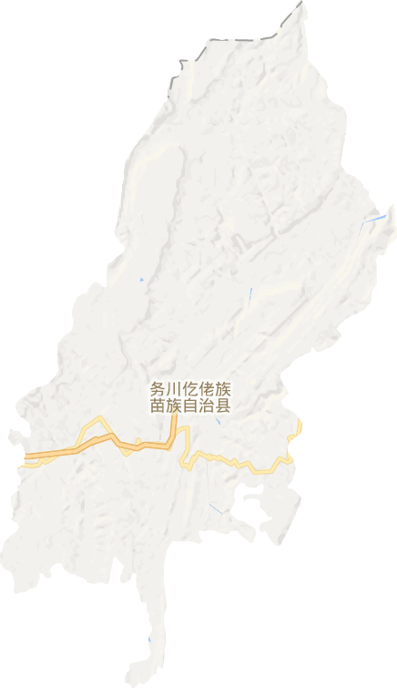 務(wù)川仡佬族苗族自治縣電子地圖