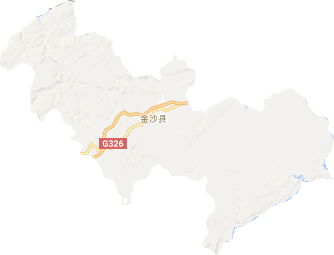 金沙縣電子地圖