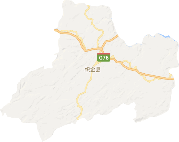 織金縣電子地圖