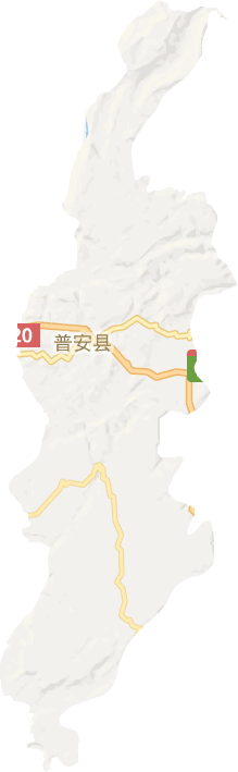 普安縣電子地圖
