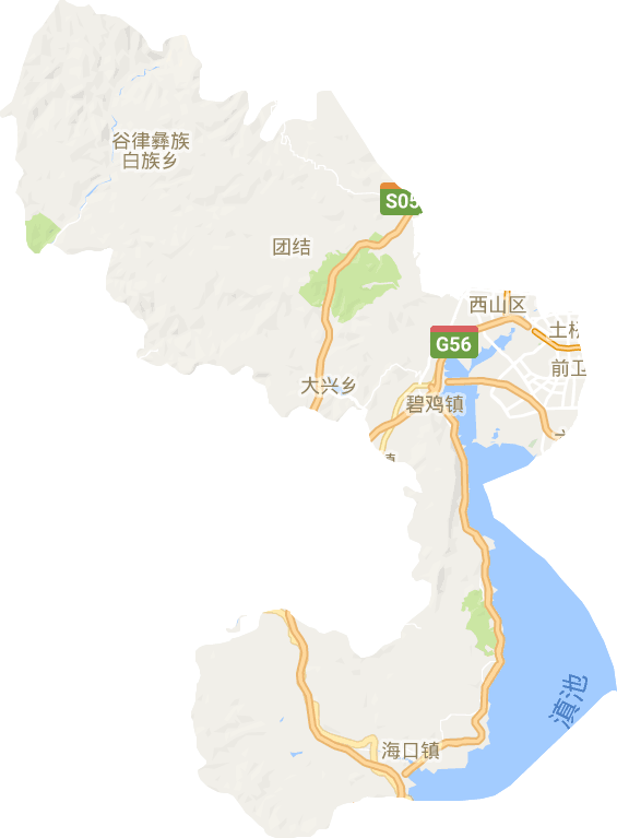 西山區電子地圖