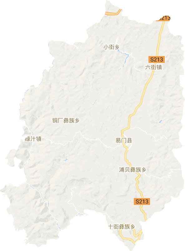 易門縣電子地圖