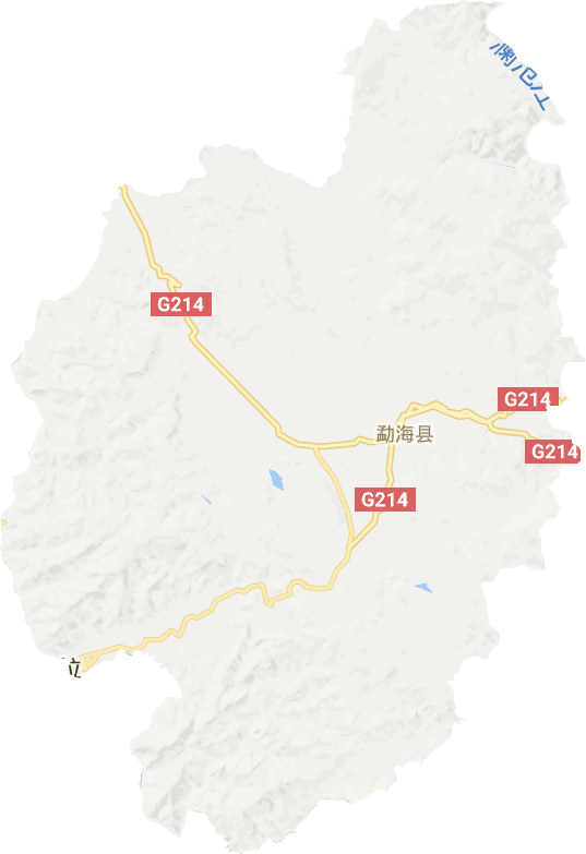 勐海縣電子地圖