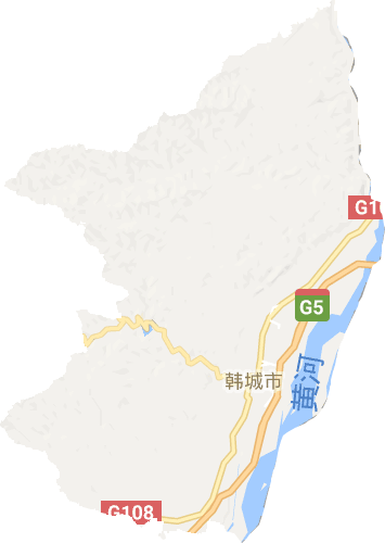 韓城市電子地圖