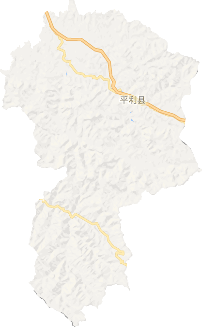 平利縣電子地圖