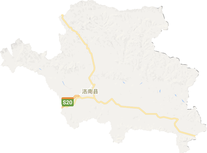 洛南縣電子地圖