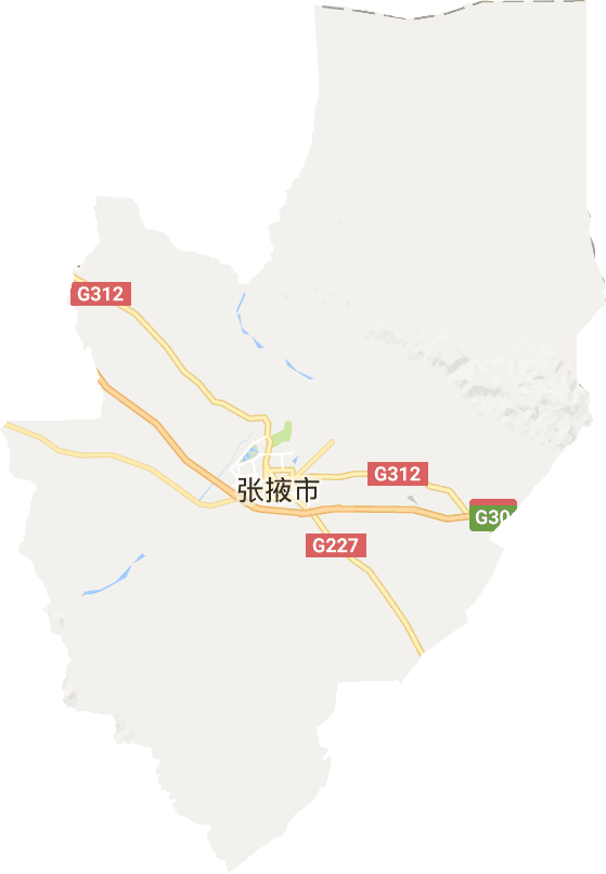 甘州區(qū)電子地圖