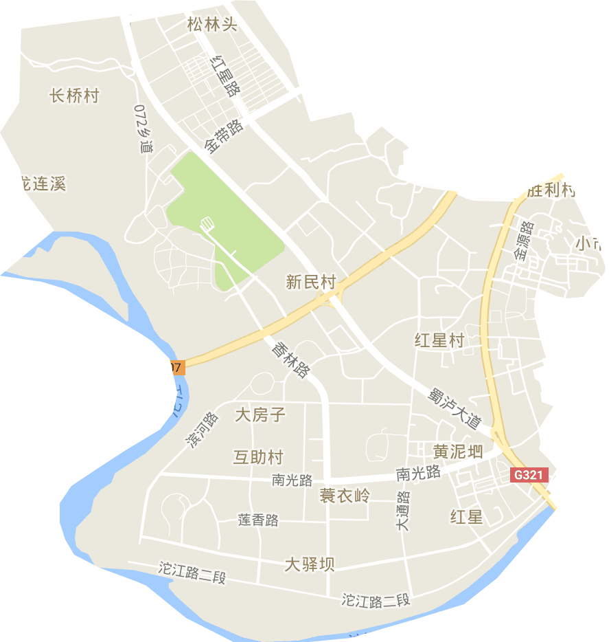 紅星街道電子地圖