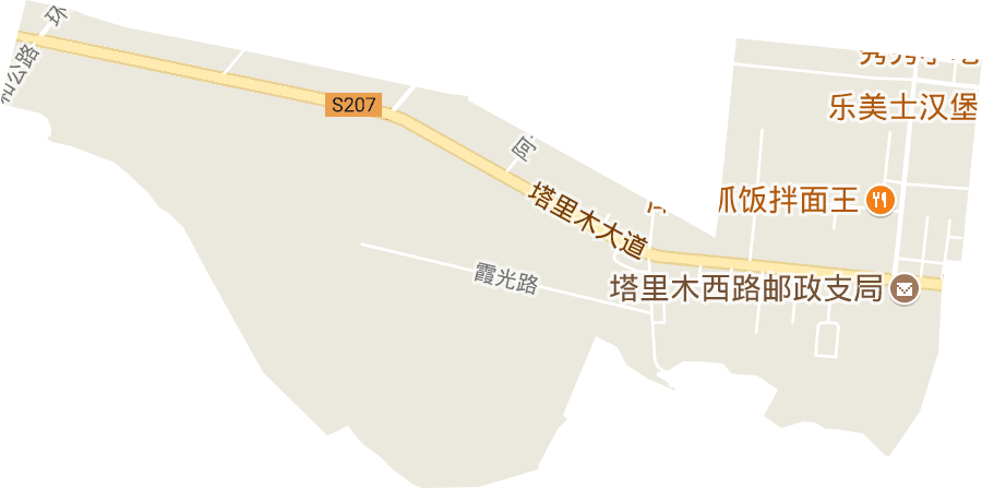 青松路街道電子地圖