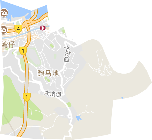 灣仔區電子地圖