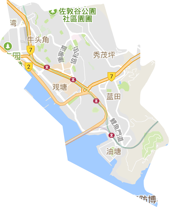 觀塘區電子地圖