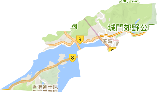 荃灣區(qū)電子地圖