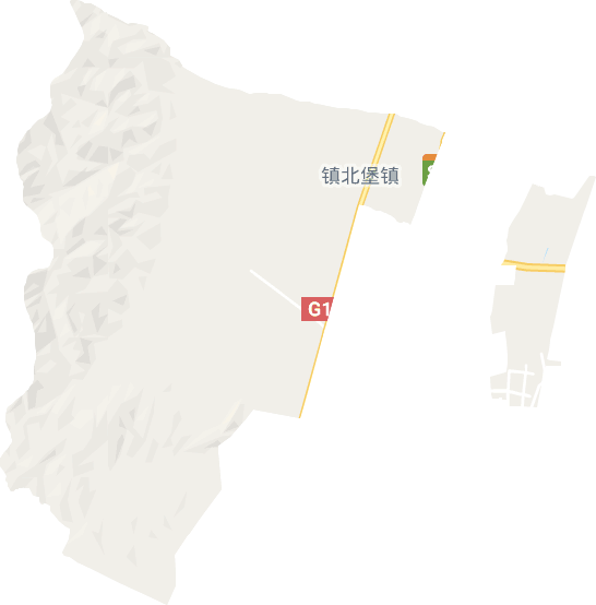 鎮(zhèn)北堡鎮(zhèn)電子地圖