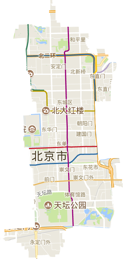 東城區電子地圖