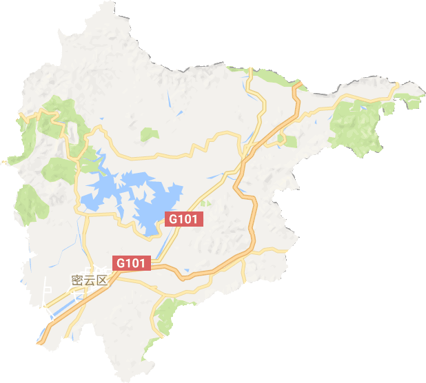 密云區電子地圖