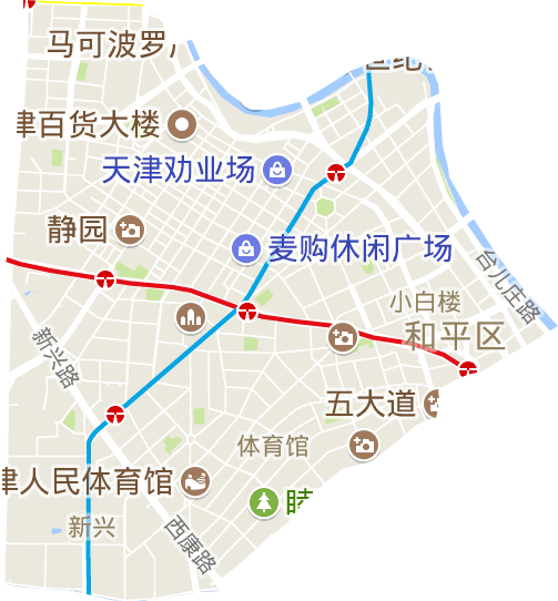 和平區(qū)電子地圖