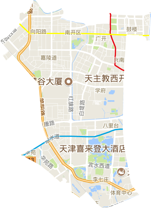 南開區電子地圖