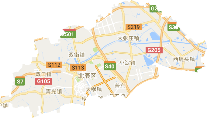 北辰區(qū)電子地圖