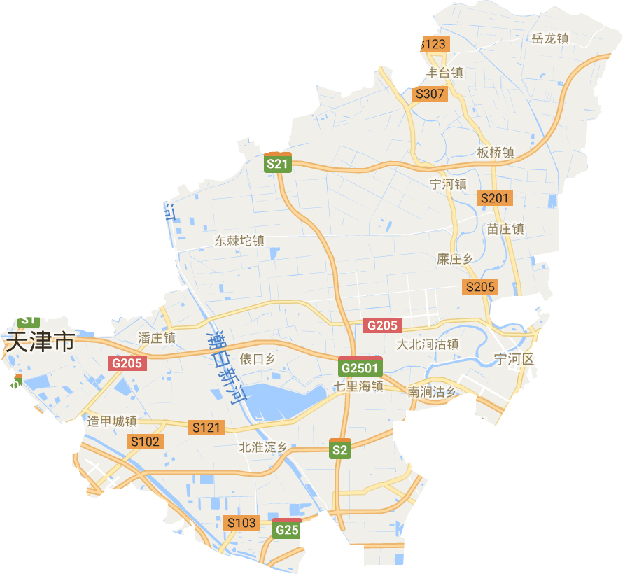 寧河區電子地圖