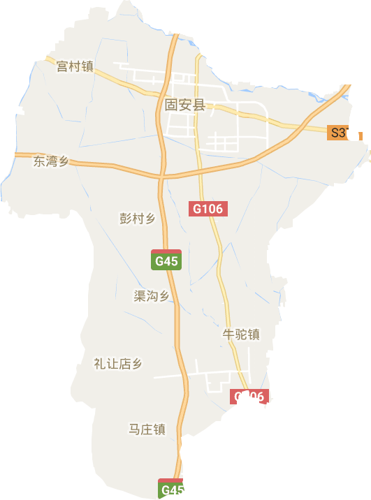 固安縣電子地圖