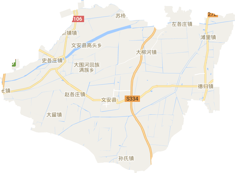 文安縣電子地圖